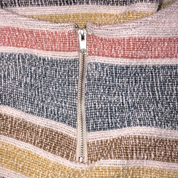 Green Envelope size medium striped cotton top - Picture 5 of 6